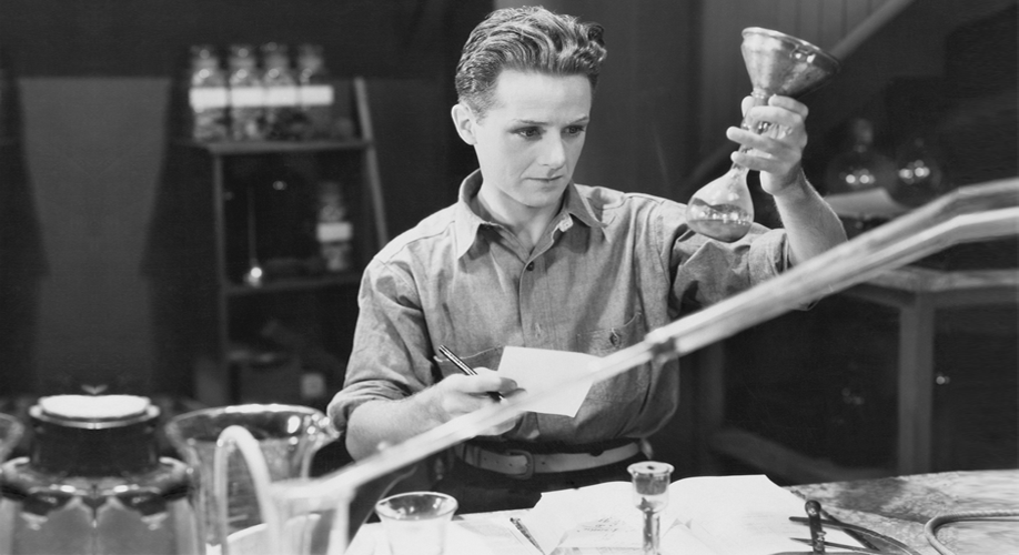 Laboratory solid-state materials research equipment and crystal imagery