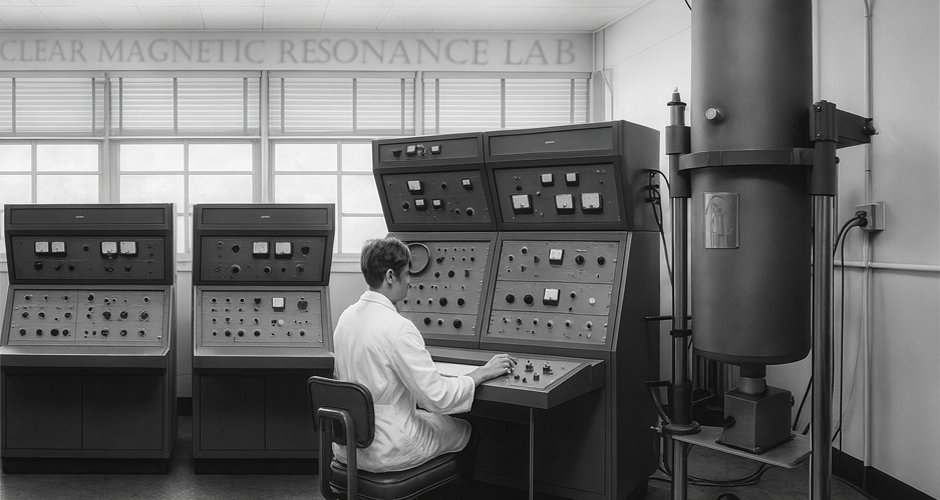 Laboratory solid-state materials research equipment and crystal imagery