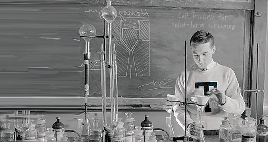 Laboratory solid-state materials research equipment and crystal imagery